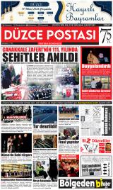 DÜZCE POSTASI