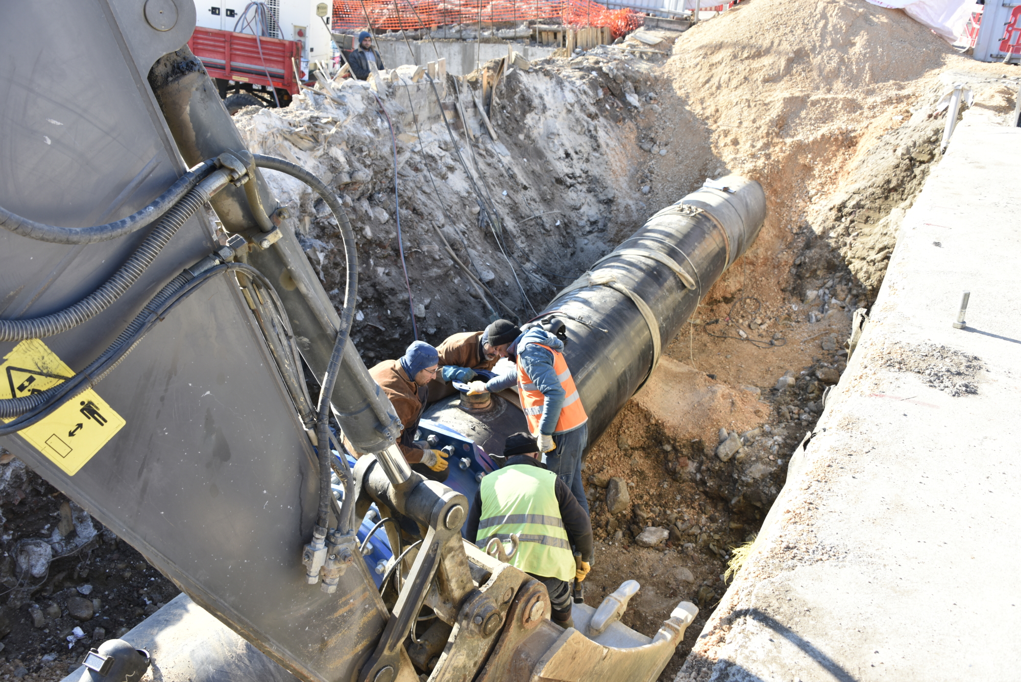 Tarihi proje için 24 saatlik su kesintisi