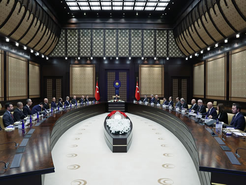 Savunma Sanayii İcra Komitesi, Cumhurbaşkanı Erdoğan başkanlığında toplandı