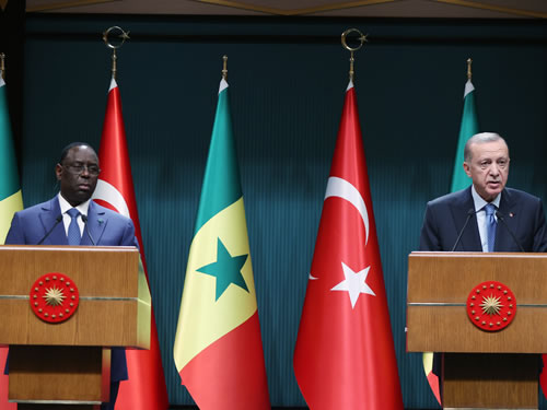 Senegal’le her alandaki iş birliğimizi geliştirme noktasında ortak iradeye sahibiz