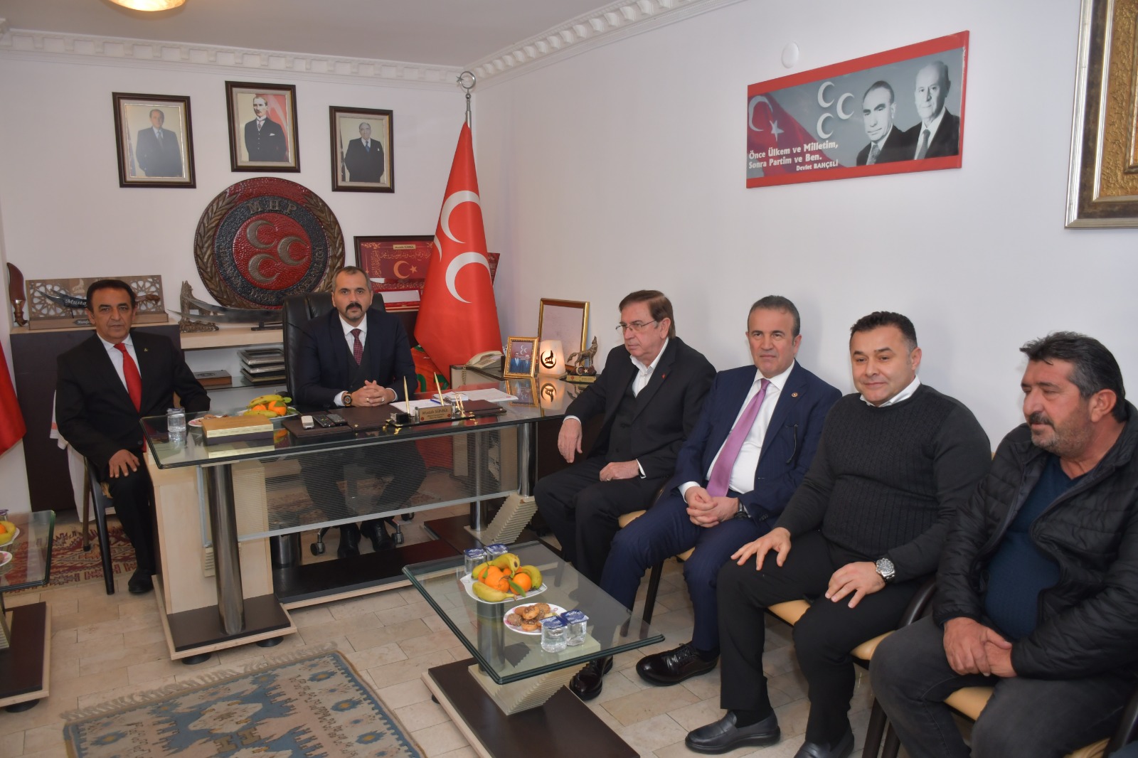 MHP TÜM TÜRKİYE’DE OLDUĞU GİBİ ALANYA’DA DA TAM KADRO SAHADA