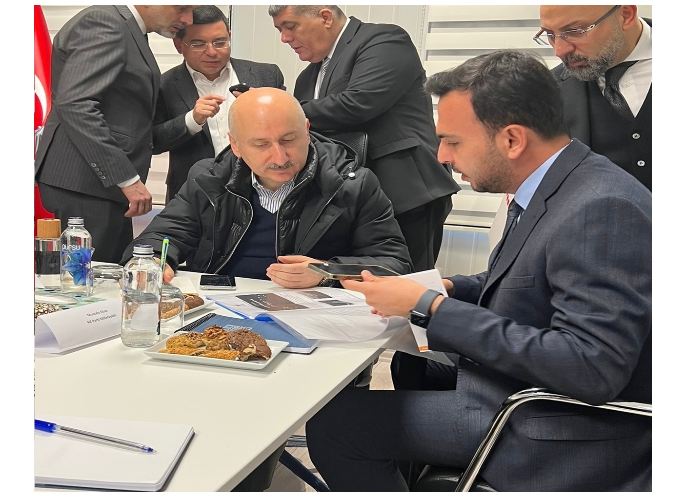 BAŞKAN TOKLU VE BAKAN KARAİSMAİLOĞLU’DAN ULAŞIM ZİRVESİ