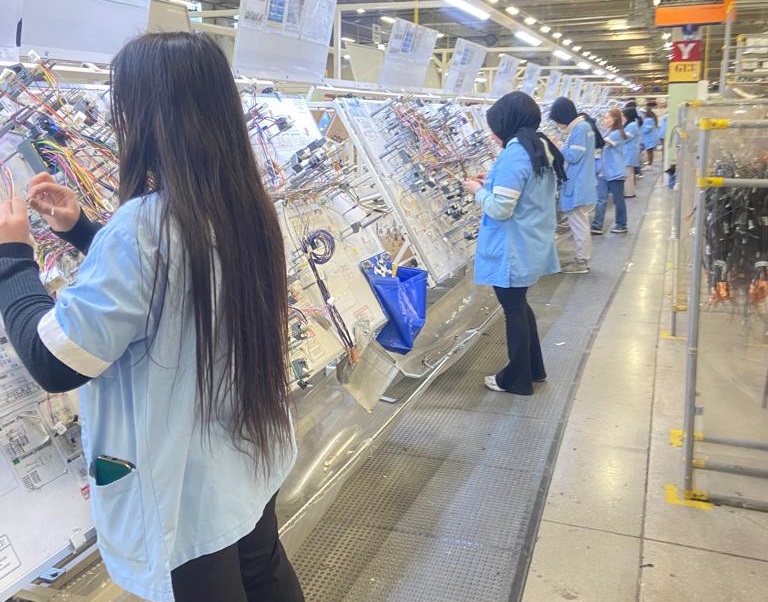 Nursanlar Holding 25 Milyon Euro yatırım yaptı, 250 kişiye istihdam sağladı.