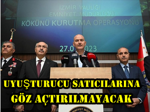 İzmir’de Kökünü Kurutma Operasyonu Gerçekleştirildi