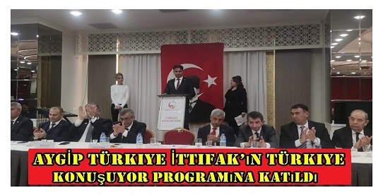 AYGİP Türkiye İttifak’ın Türkiye Konuşuyor Programına Katıldı