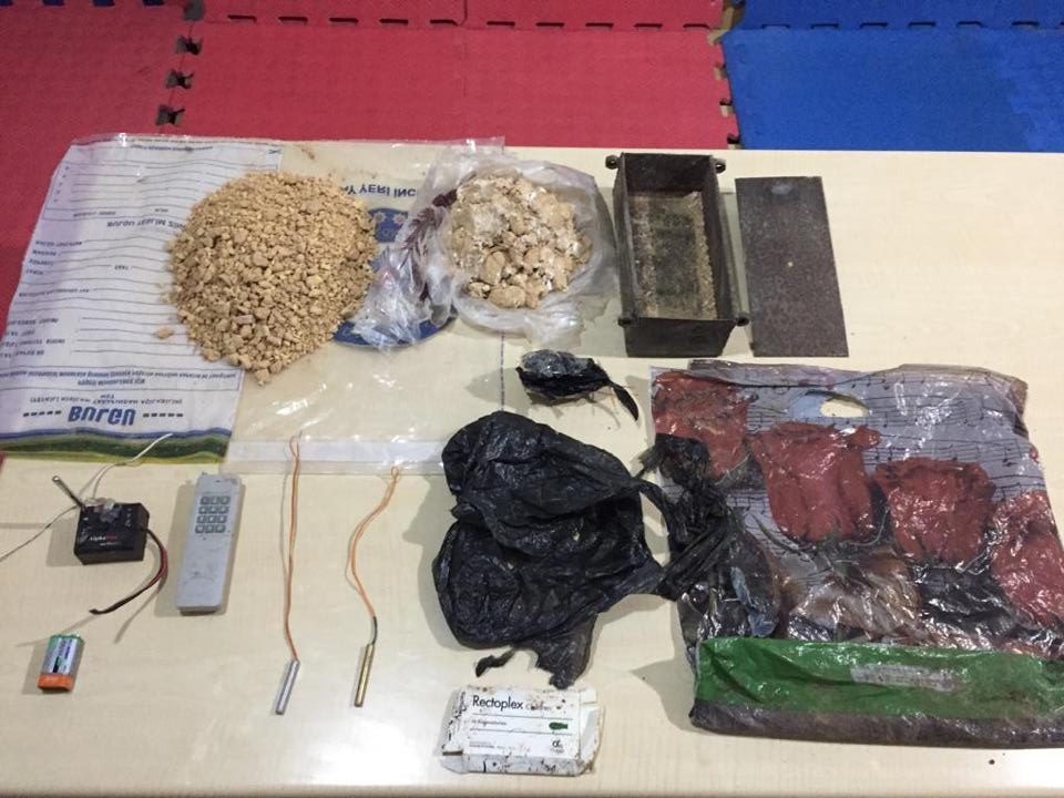 Afrin’de Toprağa Gömülü Halde Tnt İle Hazırlanan Eyp Ele Geçirildi