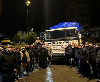 KEMALPAŞA BELEDİYESİ’NDEN DEPREM BÖLGELERİNE YARDIM!