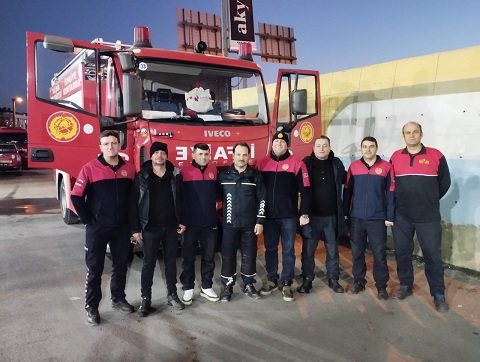 YALOVA İTFAİYE MÜDÜRLÜĞÜ 3. EKİBİ GAZİANTEP’DE