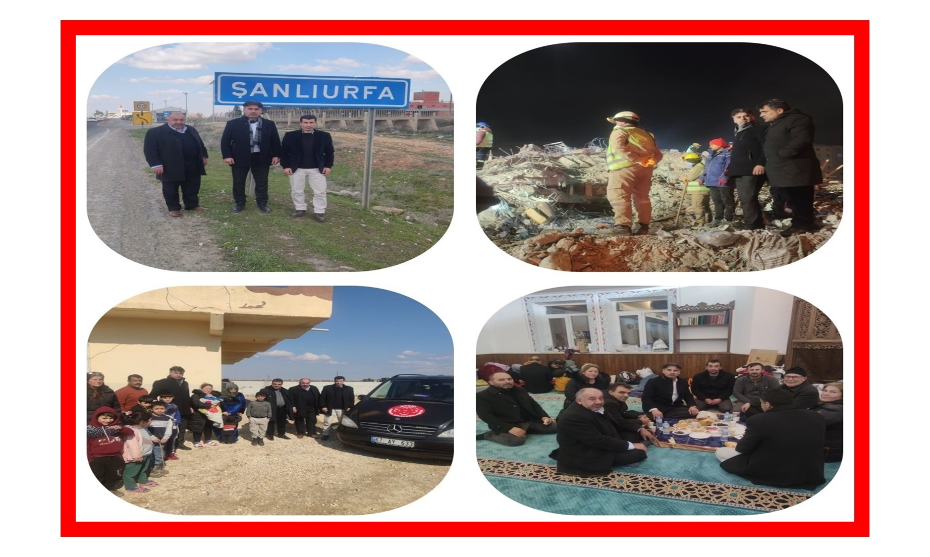 AYDINLIK GELECEĞİN PARTİSİ GENEL BAŞKANI MURAT DANACI DEPREM BÖLGESİNDE