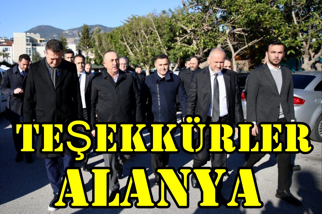 TEŞEKKÜRLER ALANYAM