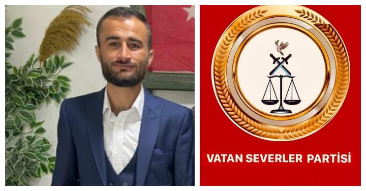 VATAN SEVERLER PARTİSİ DİYARBAKIR’IN BAĞLAR İLÇE BAŞKANI MAHSUM ÖZOY MAZBATASINI ALDI