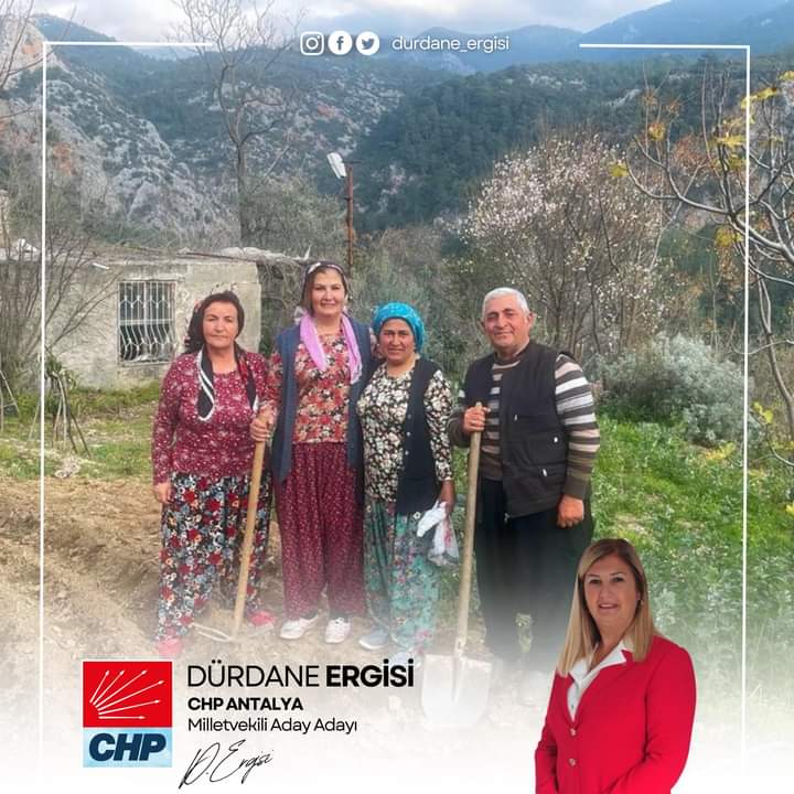 CHP li Ergişi kırsalda