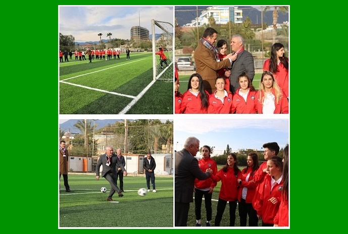 KADIN FUTBOLUNA ERDEM’DEN DESTEK