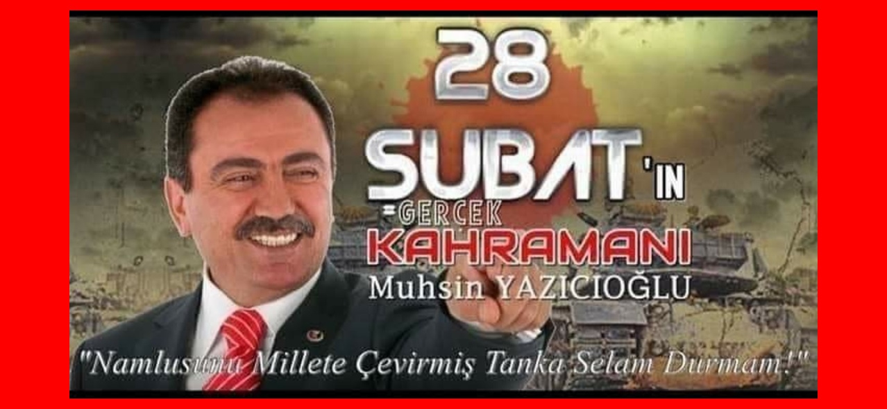 AYGİP GENEL BAŞKANI MURAT DANACIDAN 28 ŞUBAT’I UNUTMAYACAĞIZ MESAJI….