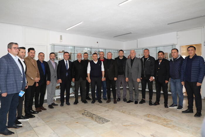 Yönetim kurulumuzdan Başkan Yücel’e ziyaret
