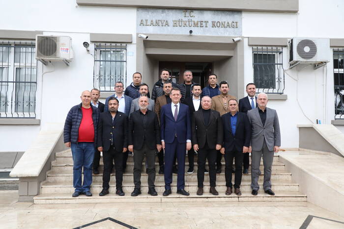 Yönetim kurulumuzdan Kaymakam Ürkmezer’e ziyaret