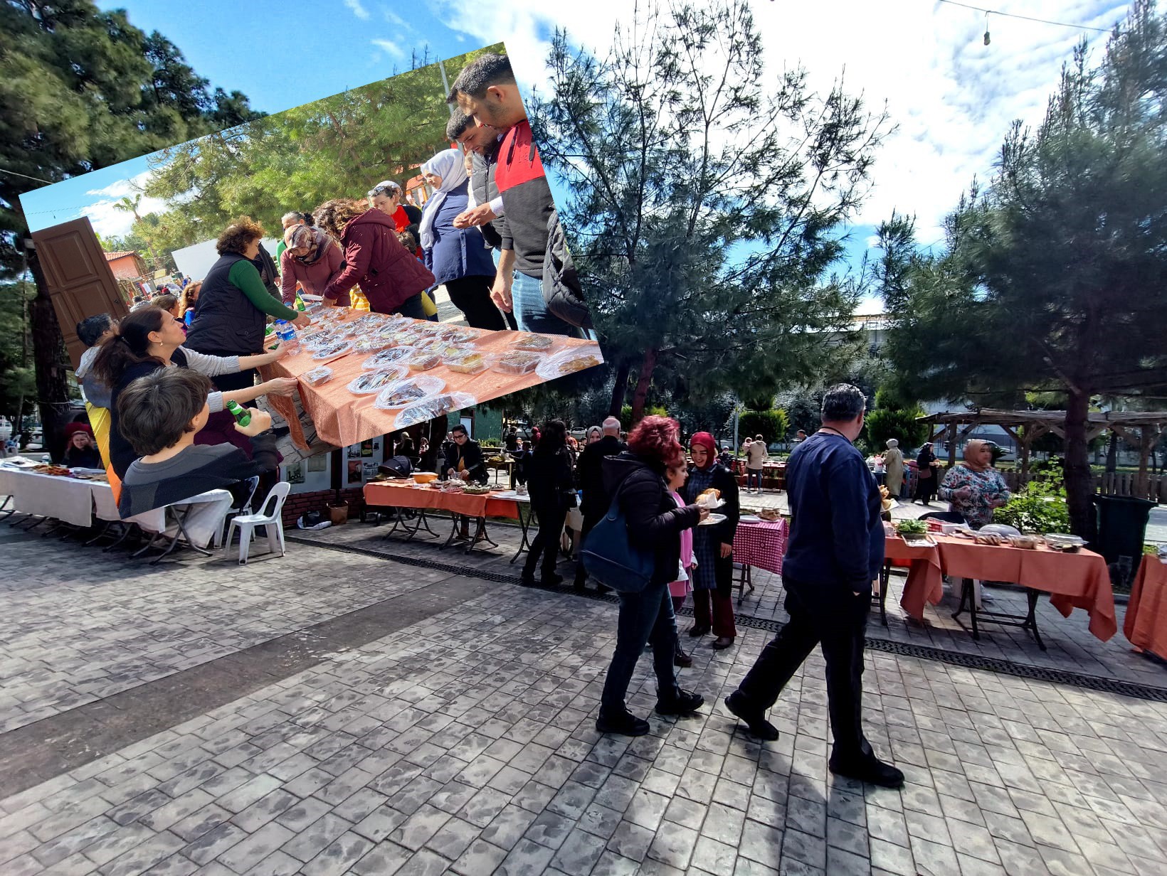 Kepez’den depremzedelere yardım kermesi