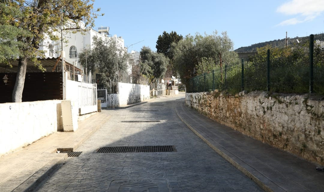 DERE SOKAK’TA ÇALIŞMALAR TAMAMLANDI