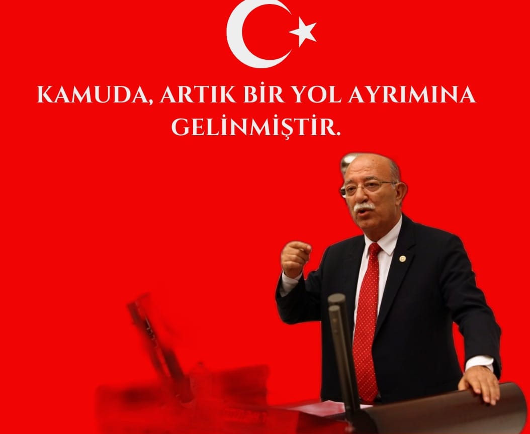 KAMUDA, ARTIK BİR YOL AYRIMINA GELİNMİŞTİR.