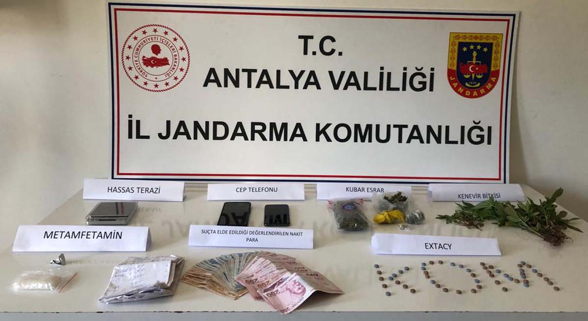 Alanya’da Uyuşturucu Operasyonları Devam Ediyor