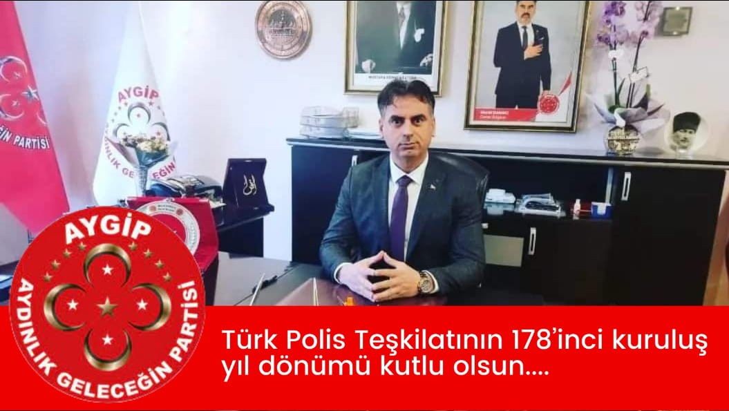 Türk Polis Teşkilatının 178’inci kuruluş yıl dönümü kutlu olsun….