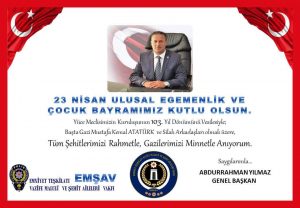 ABDURAHMAN YILMAZ 23 NİSAN KUTLAMASI