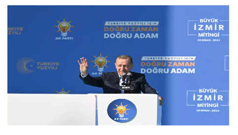 Cumhurbaşkanı ve Genel Başkanımız Erdoğan, partimizin İzmir mitinginde konuştu