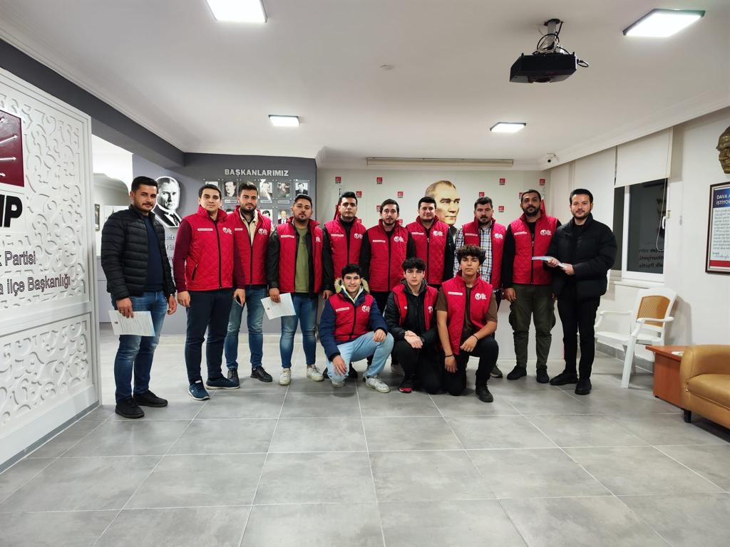 CHP GENÇLİĞİ SEÇİM SÜRECİNİ BAŞLATTI