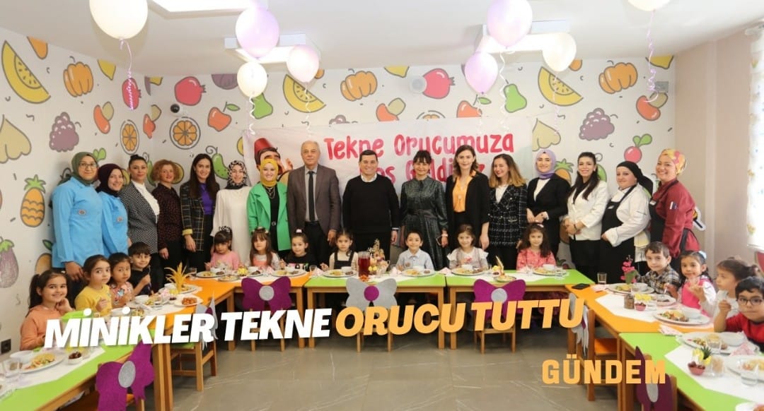 Minikler tekne orucu tuttu