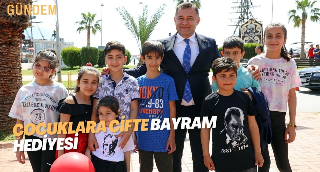 ÇOCUKLARA ÇİFTE BAYRAM HEDİYESİ
