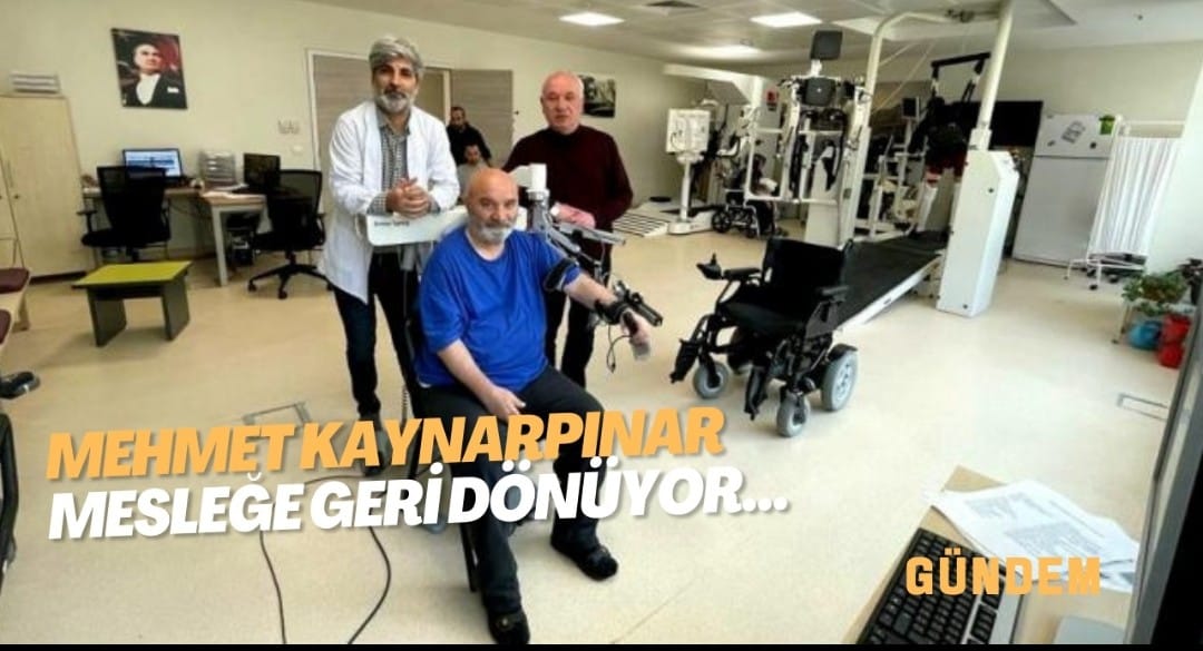 MEHMET KAYNARPINAR MESLEĞE GERİ DÖNÜYOR…