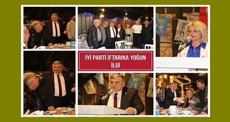 İYİ PARTİ İFTARINA YOĞUN İLGİ