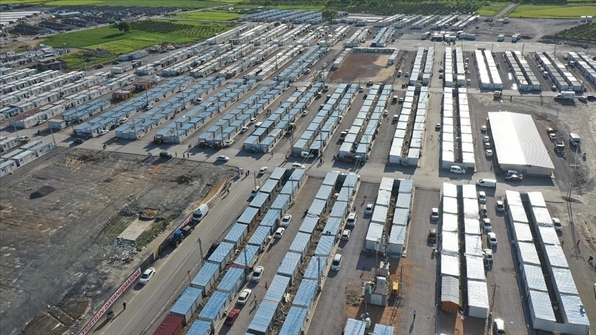 Nurdağı’nda Depremzedelerin İhtiyaç Duyduğu Konteynerlerin Yüzde 85’i Kuruldu