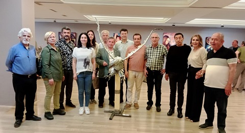 Alanya da dört öğretmenden ortak sergi