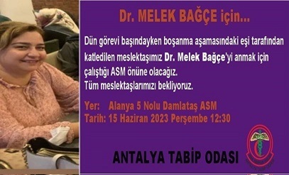 ‘Melek’ doktor Alanya’da öldürüldüğü yerde anılacak