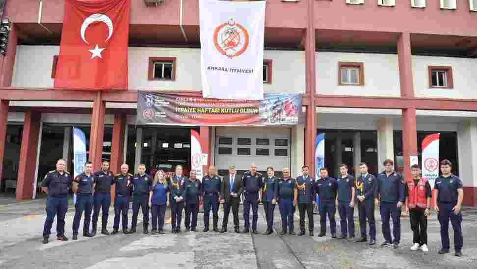 Başkent’te İtfaiye Teşkilatının 309. Yıl Dönümü Çeşitli Etkinliklerle Kutlandı