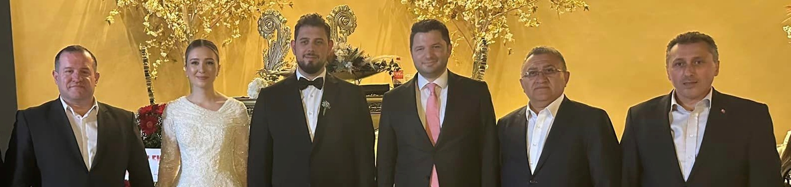 UID Genel Başkanı Köksal Kuş oğlunu evlendirdi