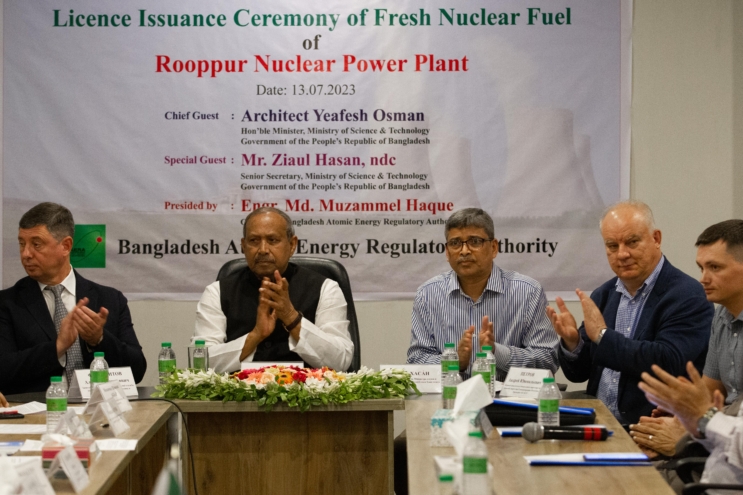 Bangladeş Atom Enerjisi Komisyonu’na Nükleer Yakıt İthal Etme Lisansı Verildi