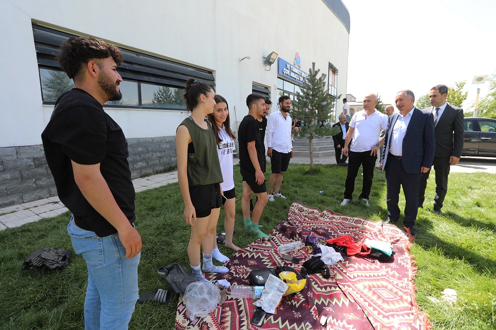 AİÇÜ Spor Bilimleri Fakültesi Özel Yetenek Sınavı Yapıldı