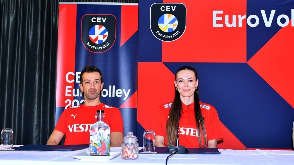 2023 CEV Kadınlar Avrupa Şampiyonası Yarı Finalleri’nin Medya Günü Yapıldı