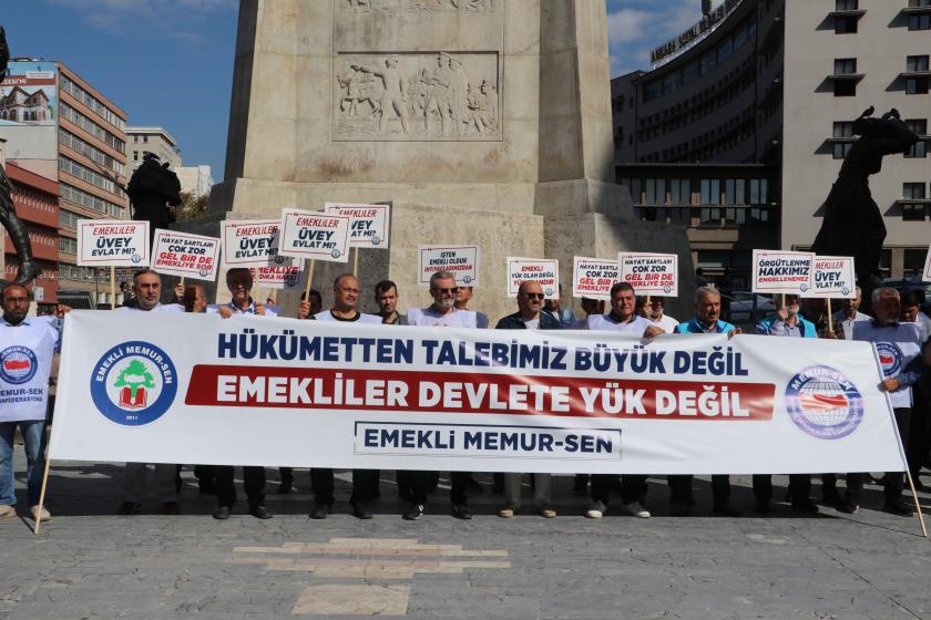 Emekli Memur-Sen Ankara’da Eylem Yaptı