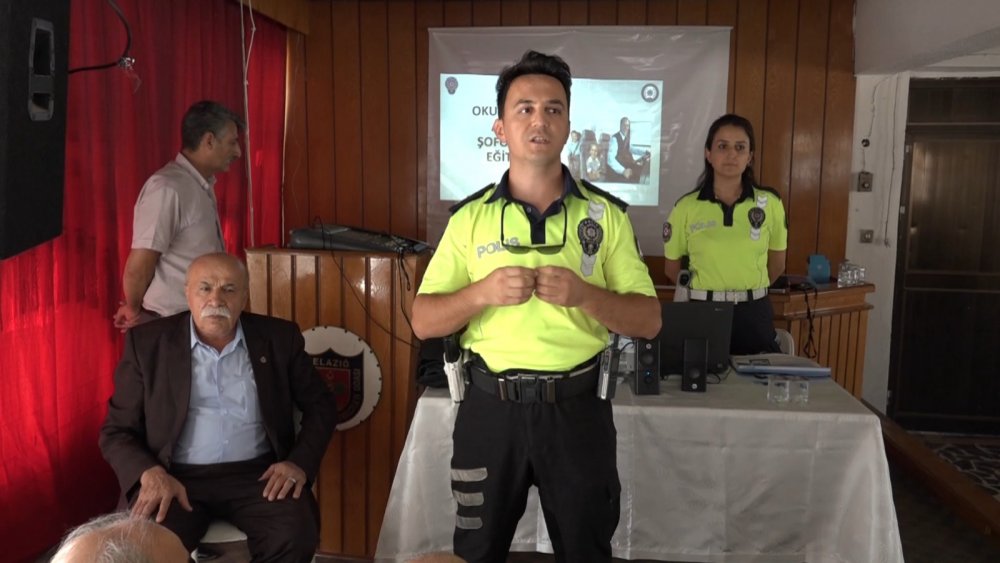 Elazığ Şoförler Odası’ndan Servis Şoförlerine Yönelik Seminer