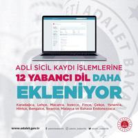 40 Yabancı Dilde Adli Sicil Belgesi Alınabilecek