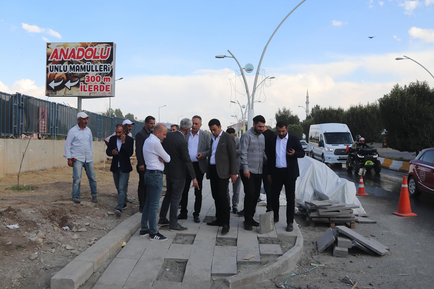 Başkan Karadoğan, Devam Eden Çalışmaları Yerinde İnceledi