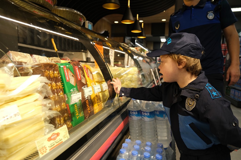 Giresun’da Minik Zabıta Personeli Denetime Çıktı