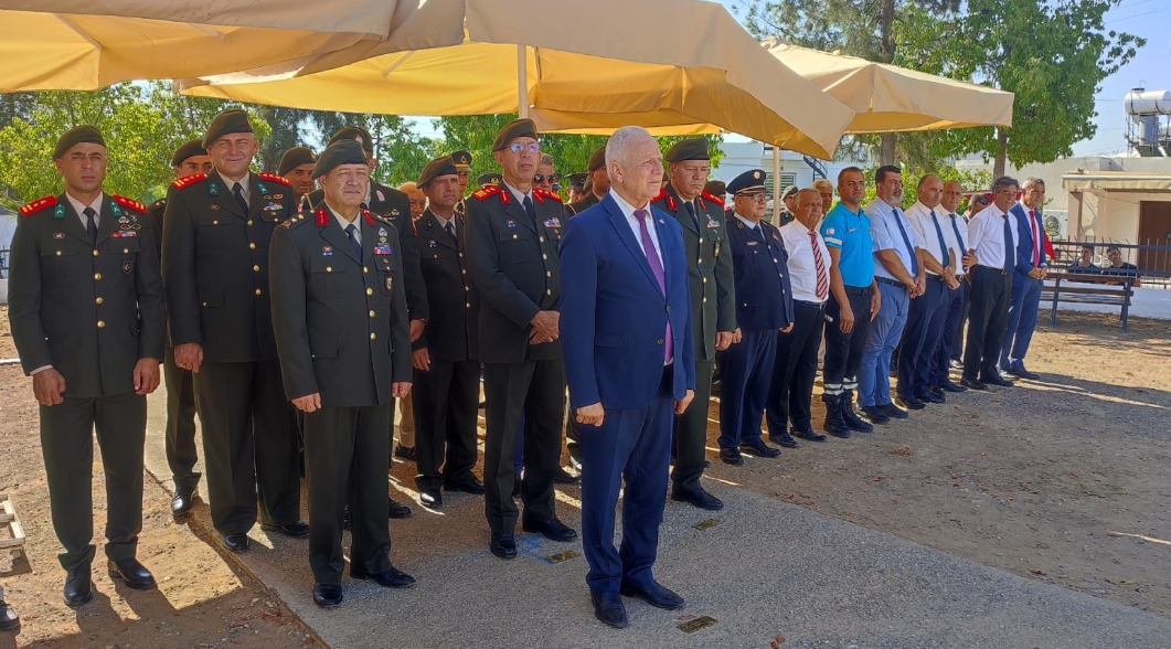 KKTC’de Tuzla Şehitleri Törenle Anıldı