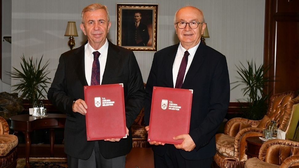 Ankara Büyükşehir Belediyesi Ve Bilkent Üniversitesi Arasında Ulus Teknoloji Merkezi İçin Protokol İmzalandı