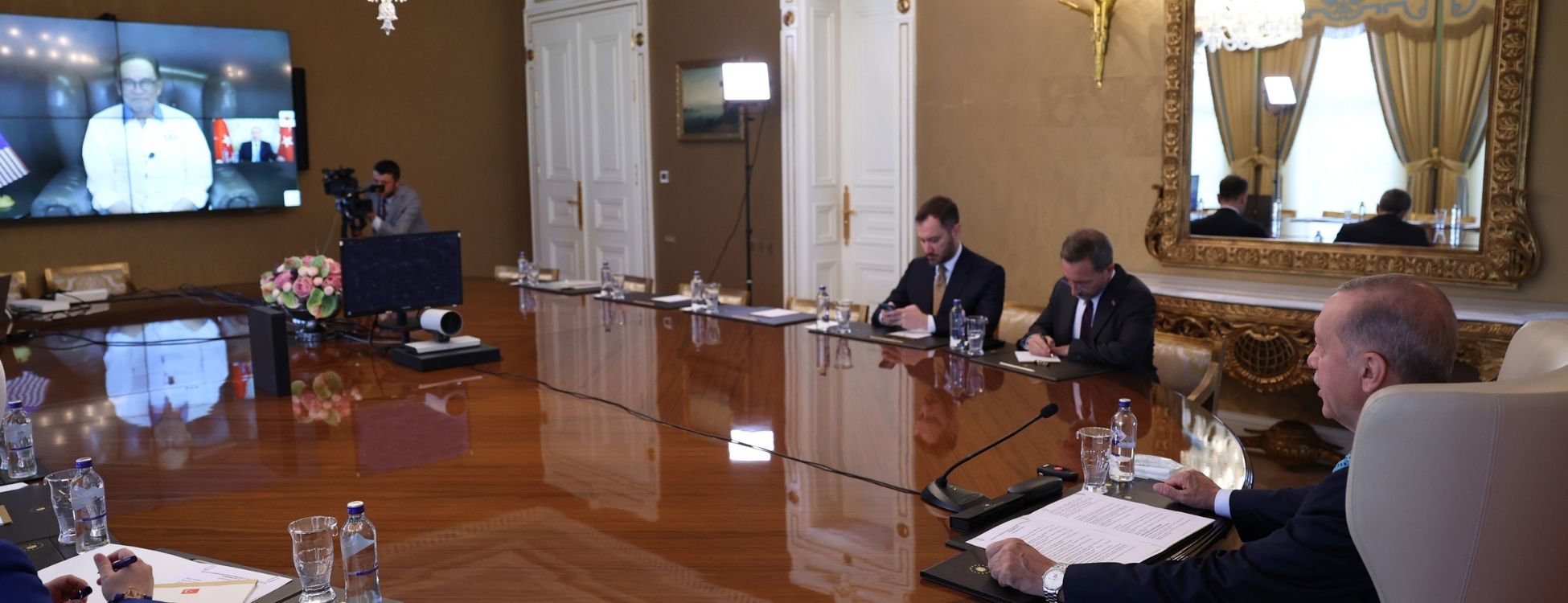 Erdoğan, Malezya Başbakanı Enver İbrahim Görüştü