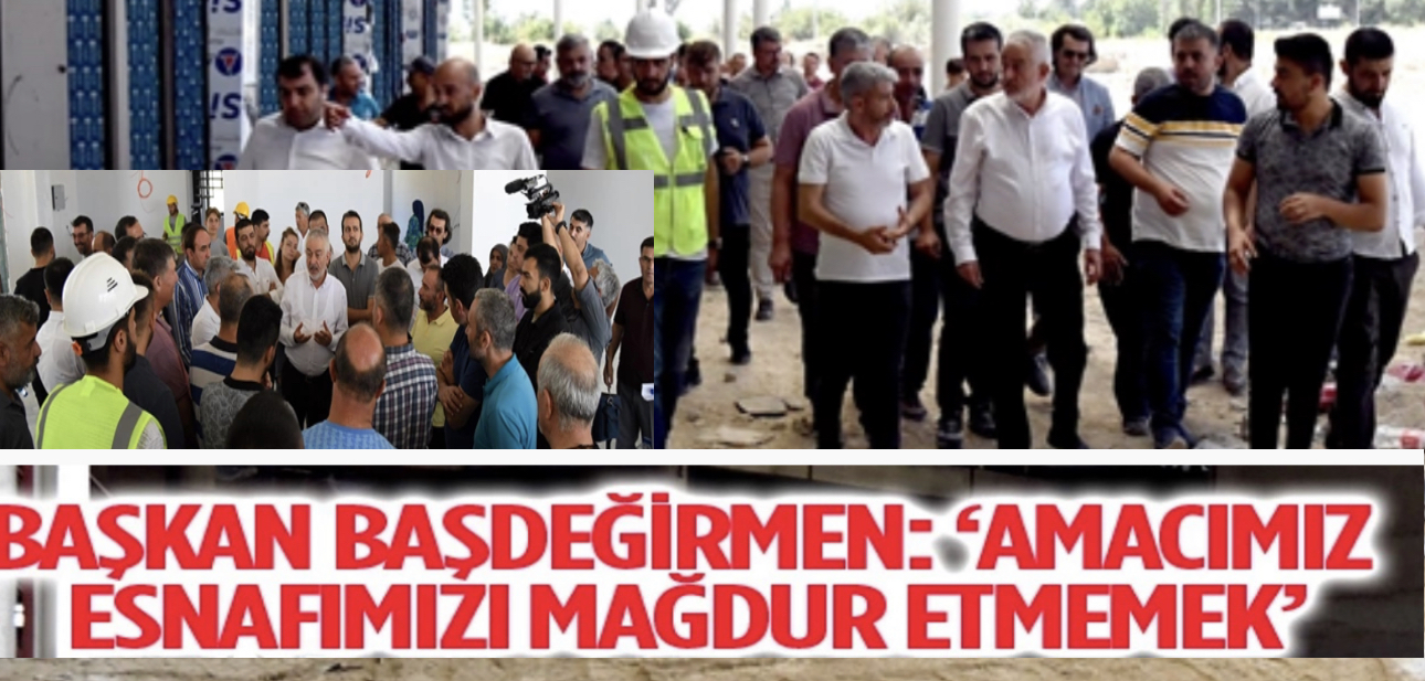 Isparta Belediye Başkanı Başdeğirmen Yeni Otogar Alanını Gezdi