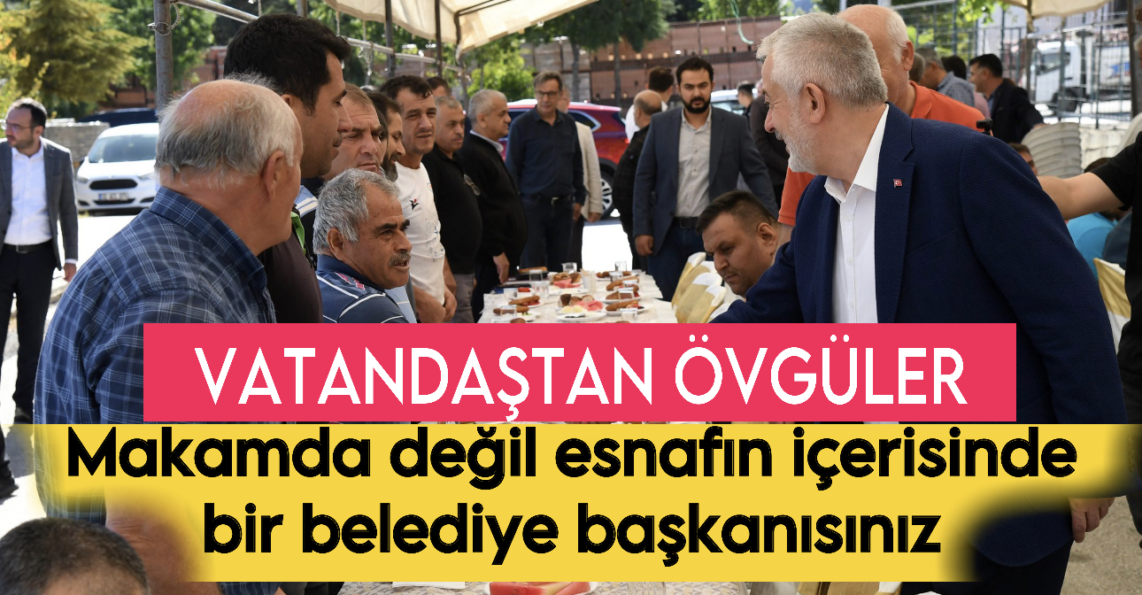 Başkan Başdeğirmen Esnaf Ziyaretine Çıktı